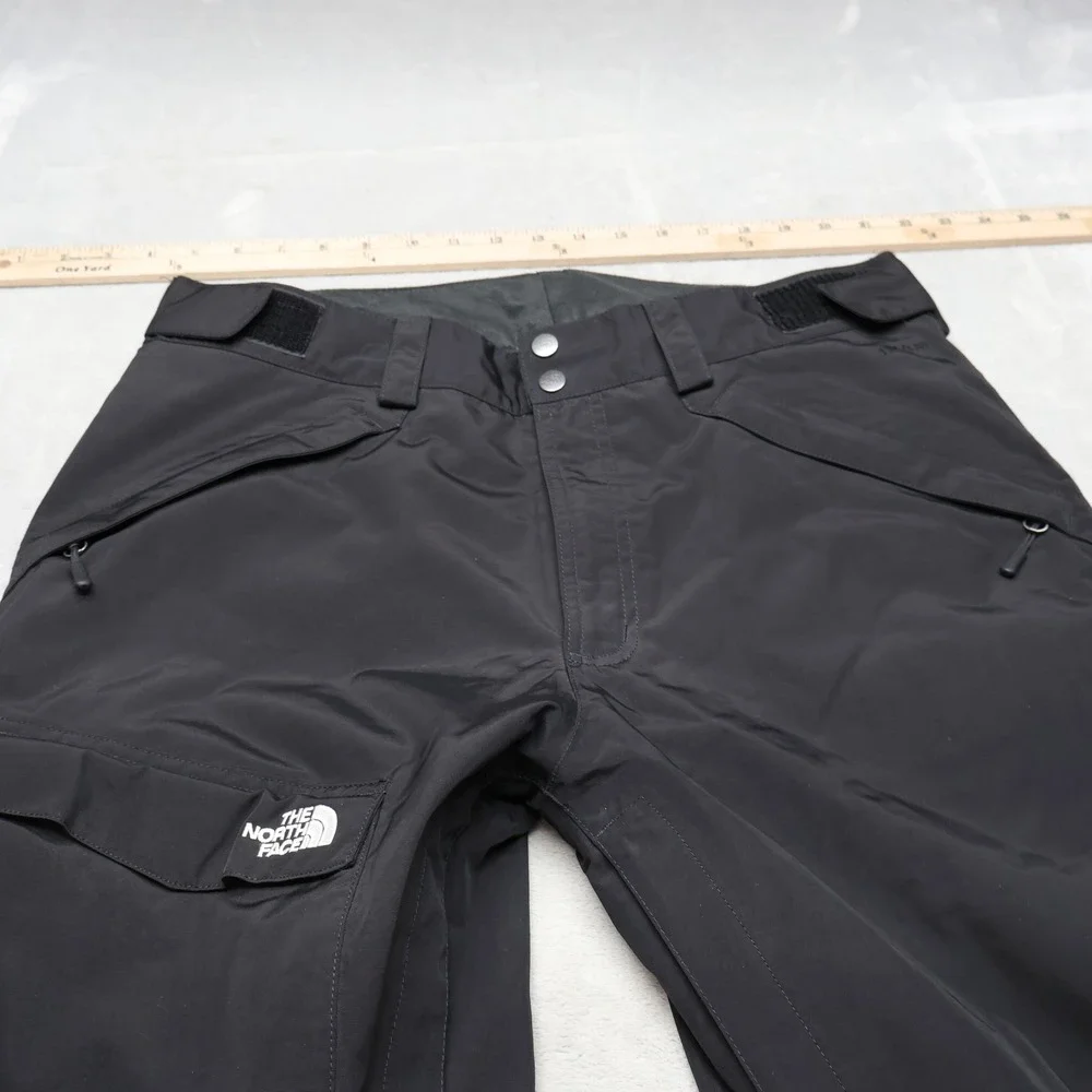 North Face Snow Pants Mens Medium Black Ski‎ Snowboard Winter Waterproof 34x31